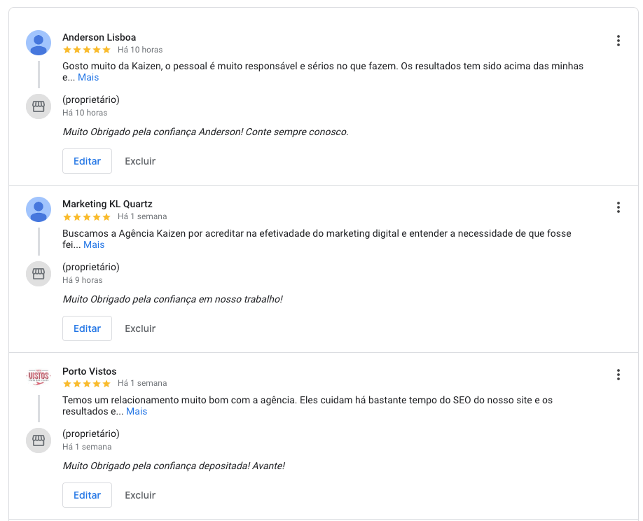 Benutzerbewertungen zur Google Ads Agentur
