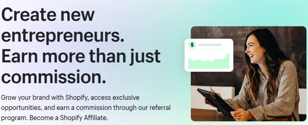 marketing de afiliados - Shopify Affiliate Program