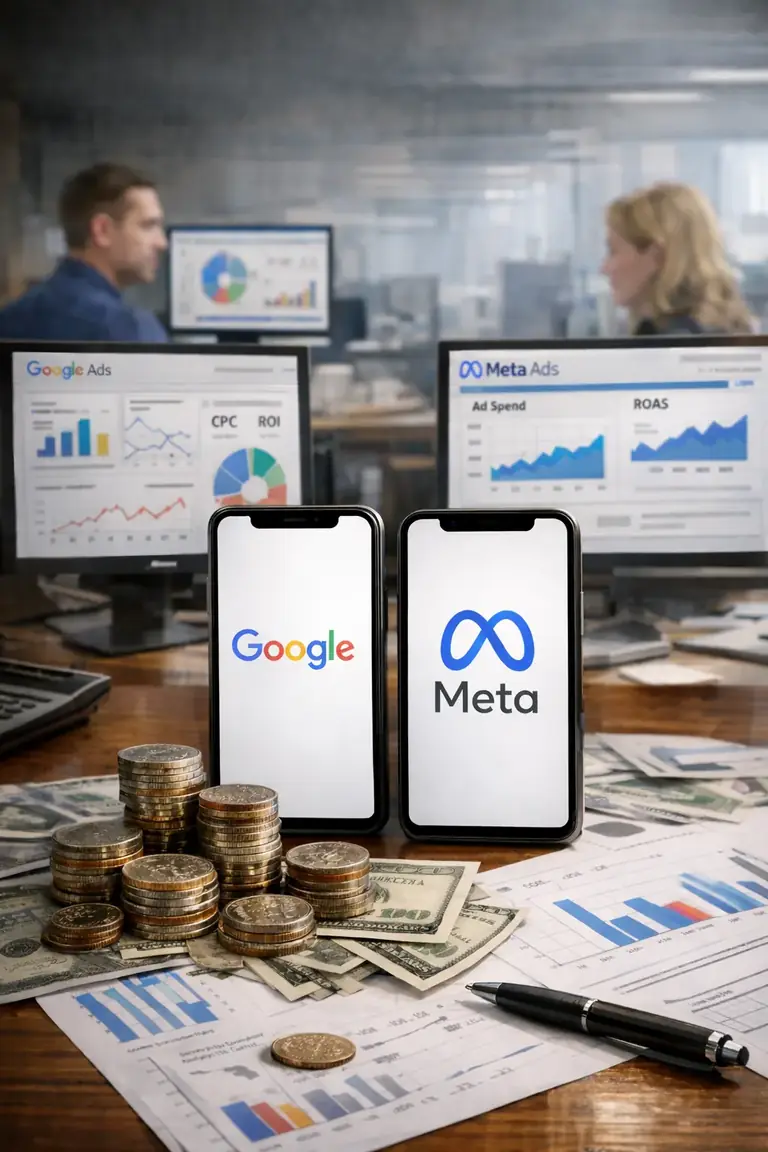 Änderungen bei Google und Meta im Jahr 2026: Was sich bei der Anzeigenabrechnung ändert und wie es die Investitionen beeinflusst Titelbild: Änderungen bei Google und Meta im Jahr 2026: Was sich bei der Anzeigenabrechnung ändert und wie es die Investitionen beeinflusst