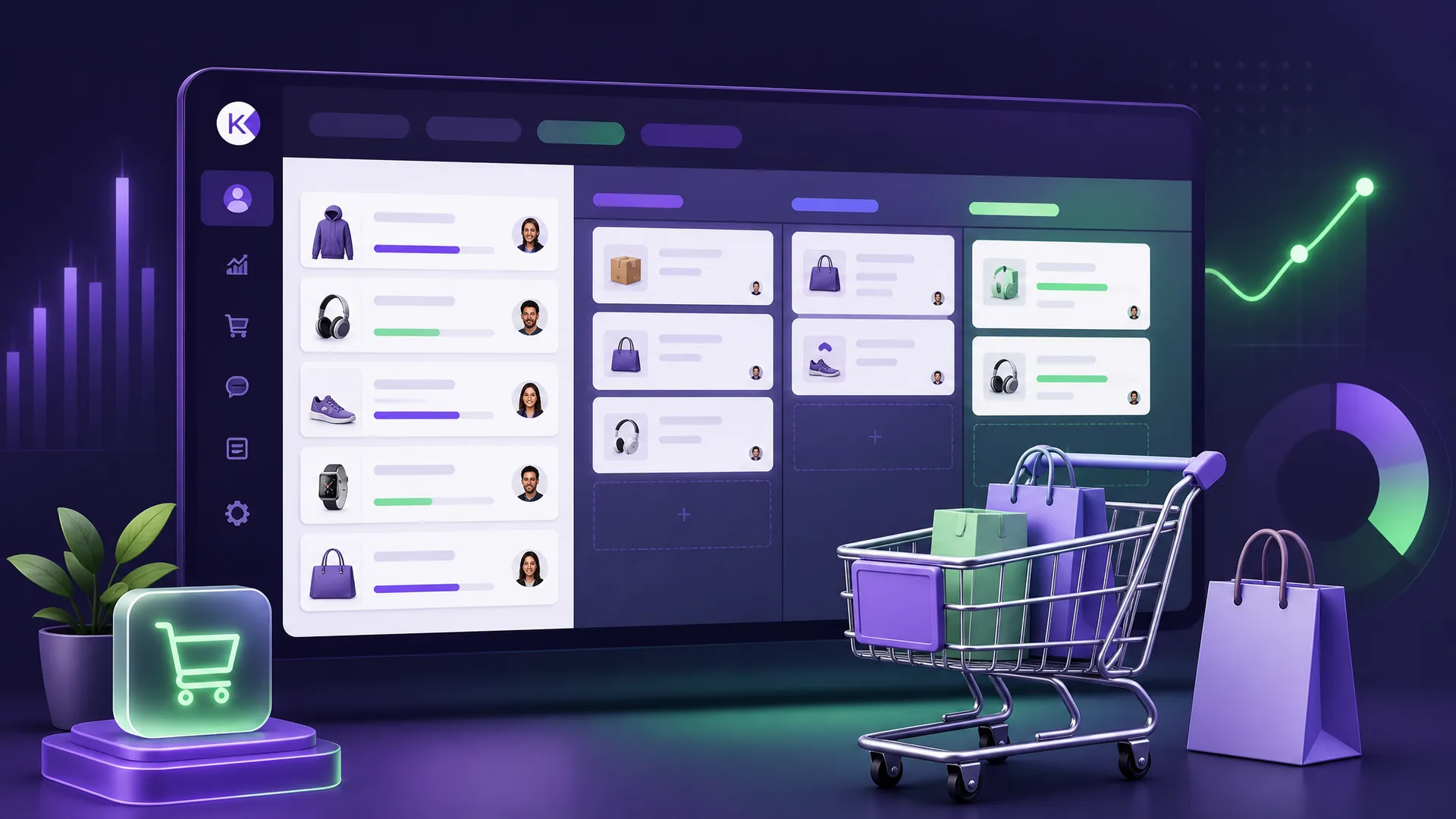 Imagem de capa do artigo: Kommo für E-Commerce: Wie funktioniert es?