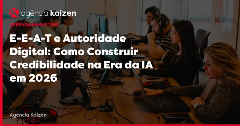 Titelbild: E-E-A-T und Digitale Autorität: Wie man Glaubwürdigkeit im Zeitalter der KI im Jahr 2026 aufbaut
