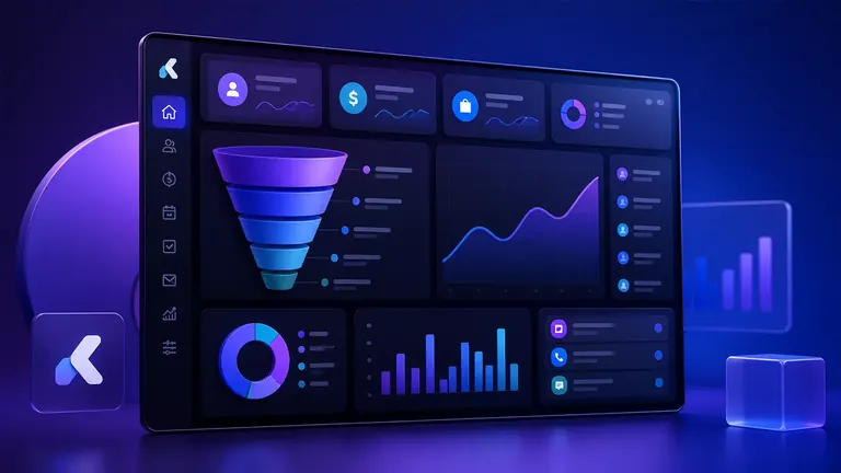 Titelbild: Dashboard für Kommo CRM: Das intelligente Panel, das Ihre Verwaltung vereinheitlicht