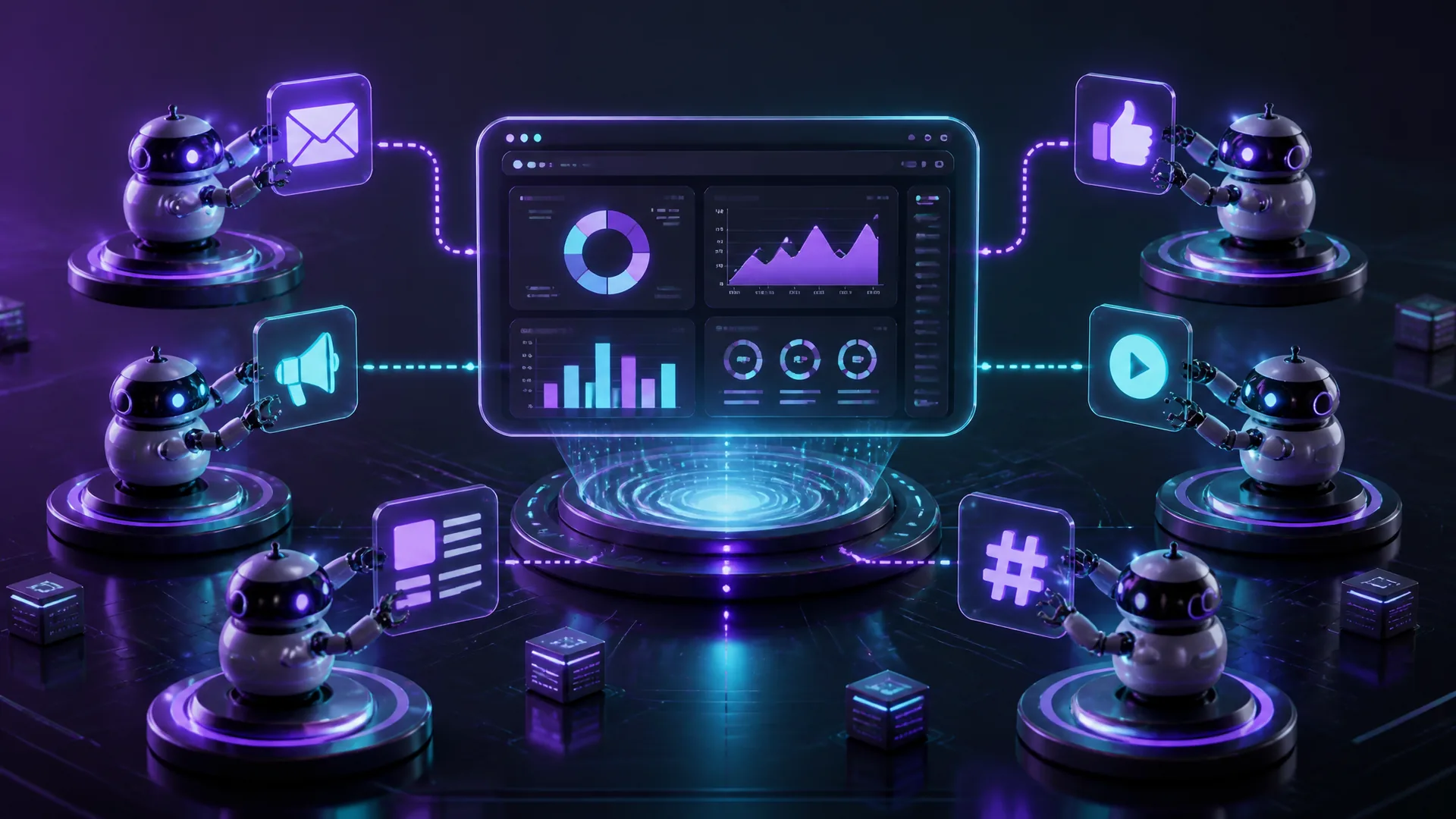Imagem de capa: Automação de Marketing com Agentes Autônomos de IA em 2026
