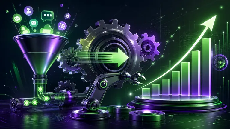 Titelbild: Marketingautomatisierung: Verkaufssteigerung im Jahr 2026