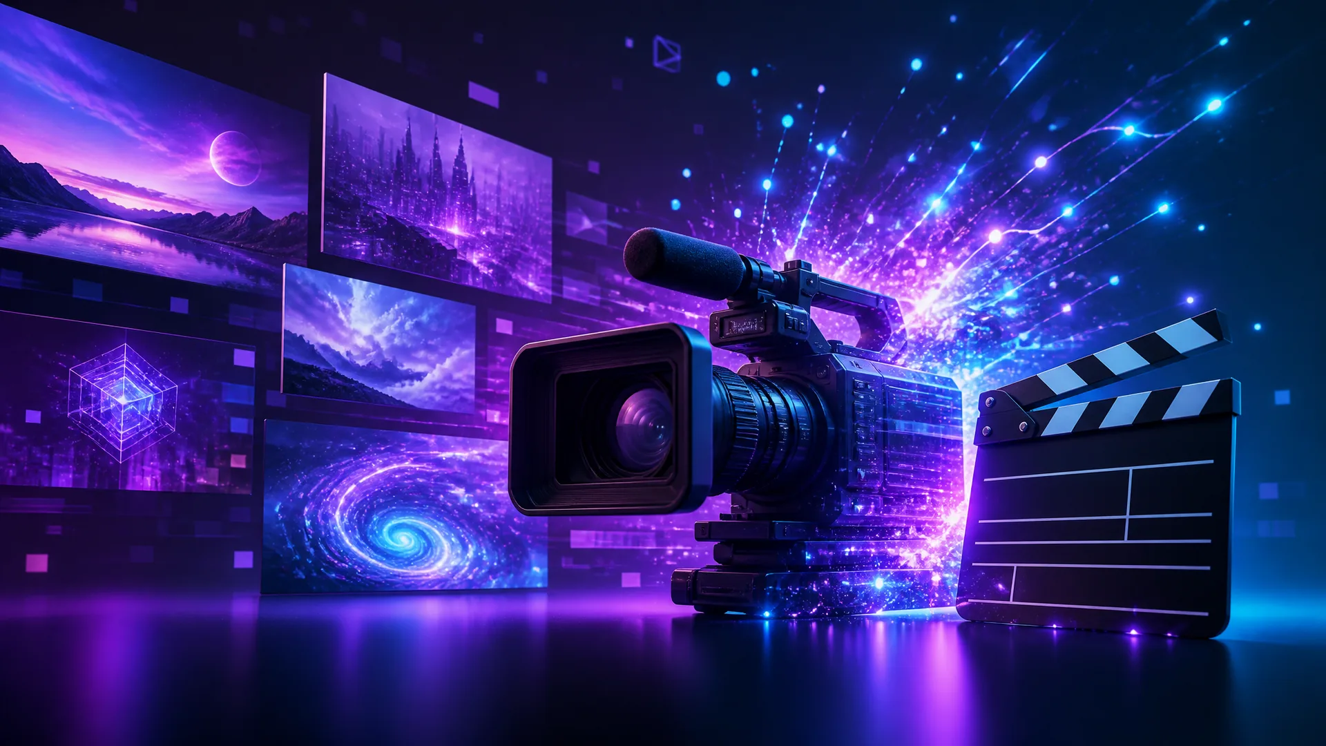 Imagem de capa do artigo: KI Video Generator: Wie die Videoerstellung durch KI 2026 explodiert Imagem de capa do artigo: KI Video Generator: Wie die Videoerstellung durch KI 2026 explodiert