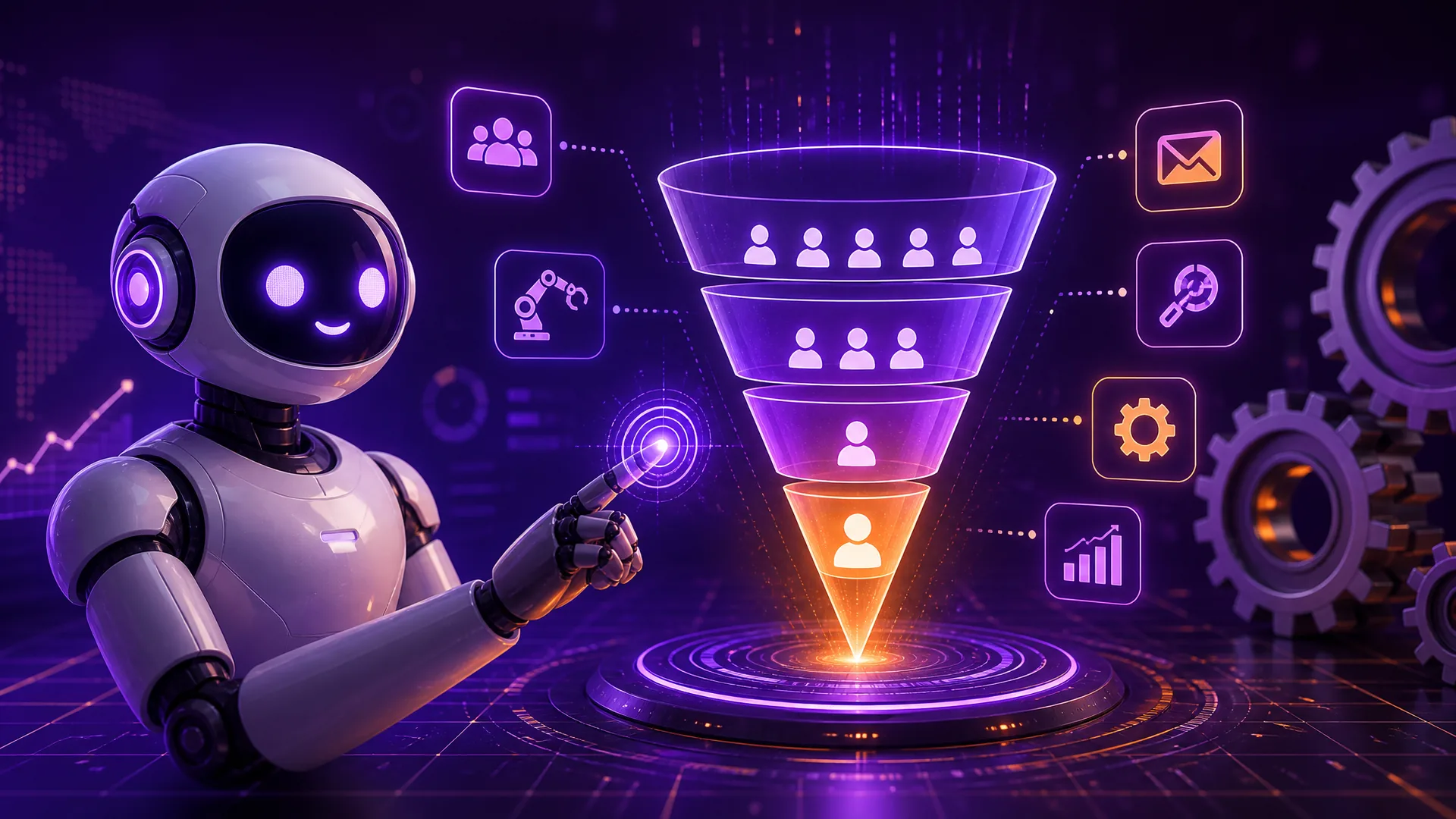 Imagem de capa do artigo: KI-Agenten im Vertrieb: Wie Sie Ihren Funnel mit Künstlicher Intelligenz automatisieren