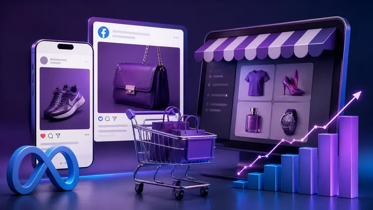 Meta Ads für Online-Shops: So verkaufen Sie mehr auf Instagram Titelbild: Meta Ads für Online-Shops: So verkaufen Sie mehr auf Instagram