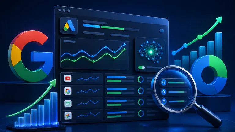 Google Ads 2026: Performance Max, Intelligente Gebote und Maximale Rendite Titelbild: Google Ads 2026: Performance Max, Intelligente Gebote und Maximale Rendite